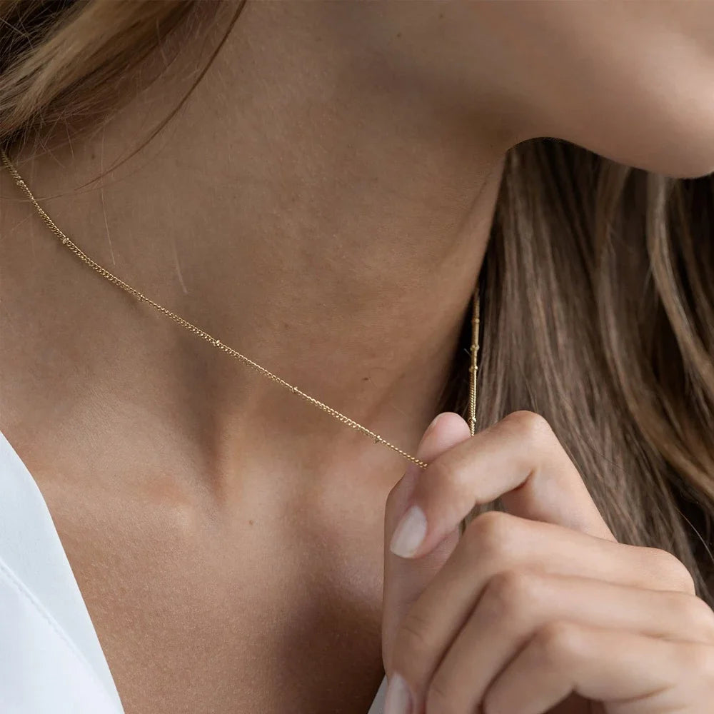 Bead Chain Necklace for Women