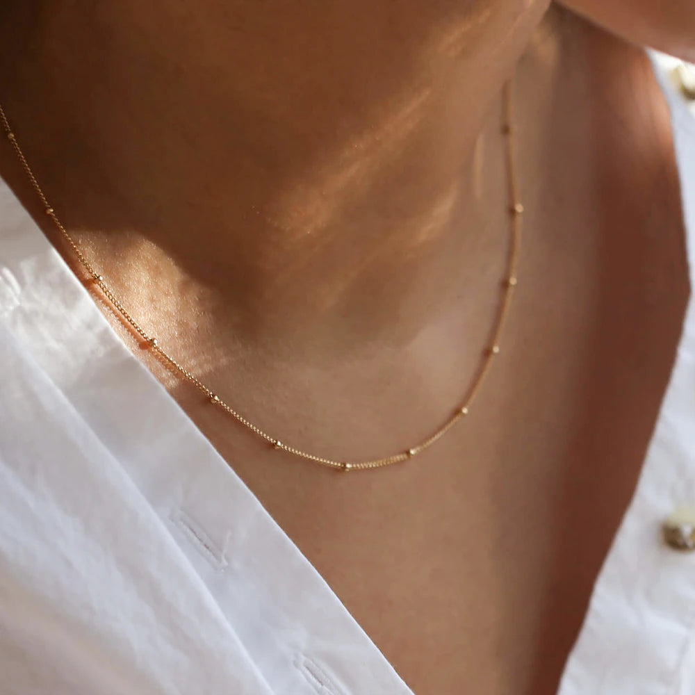 Bead Chain Necklace for Women