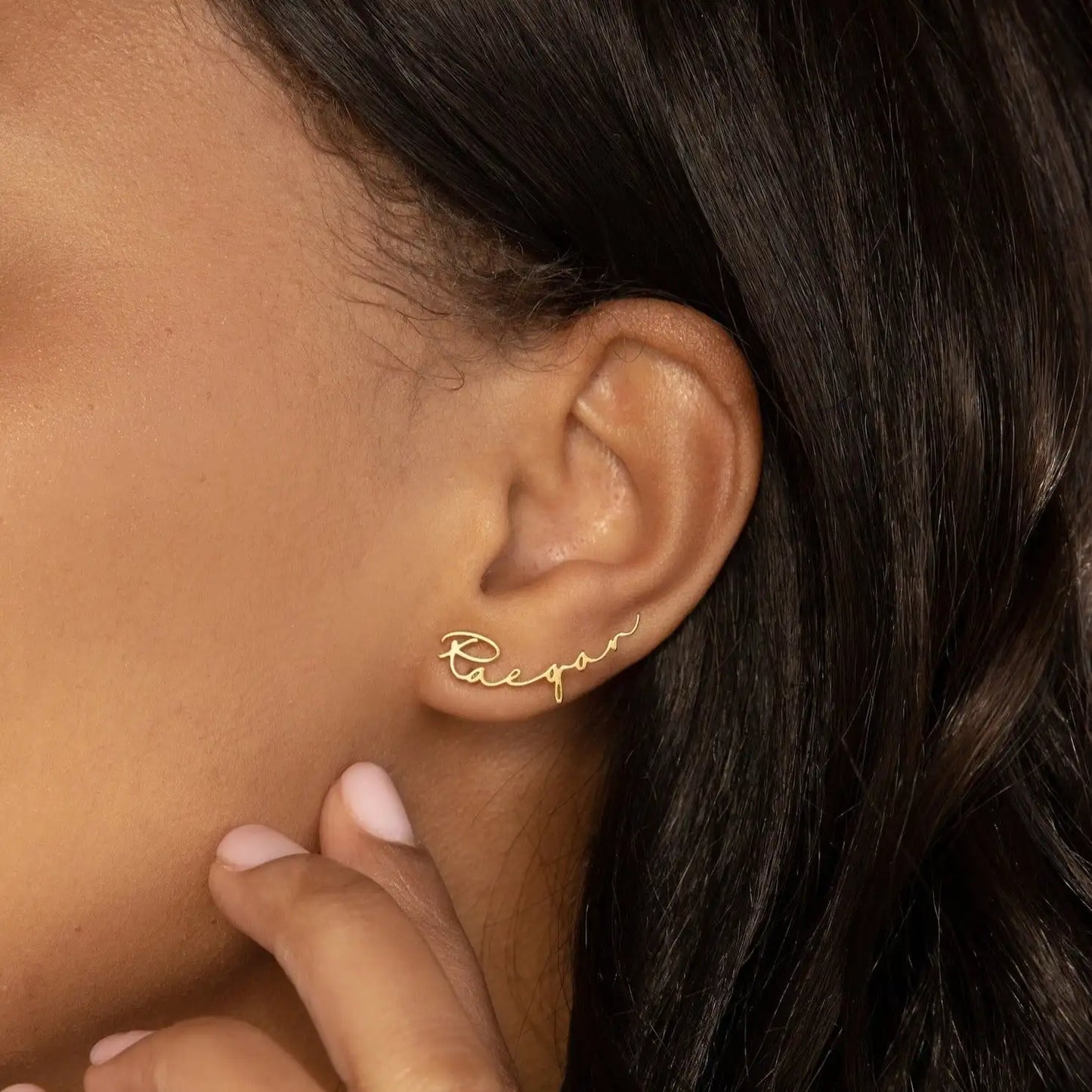Customized Name Earrings for Women