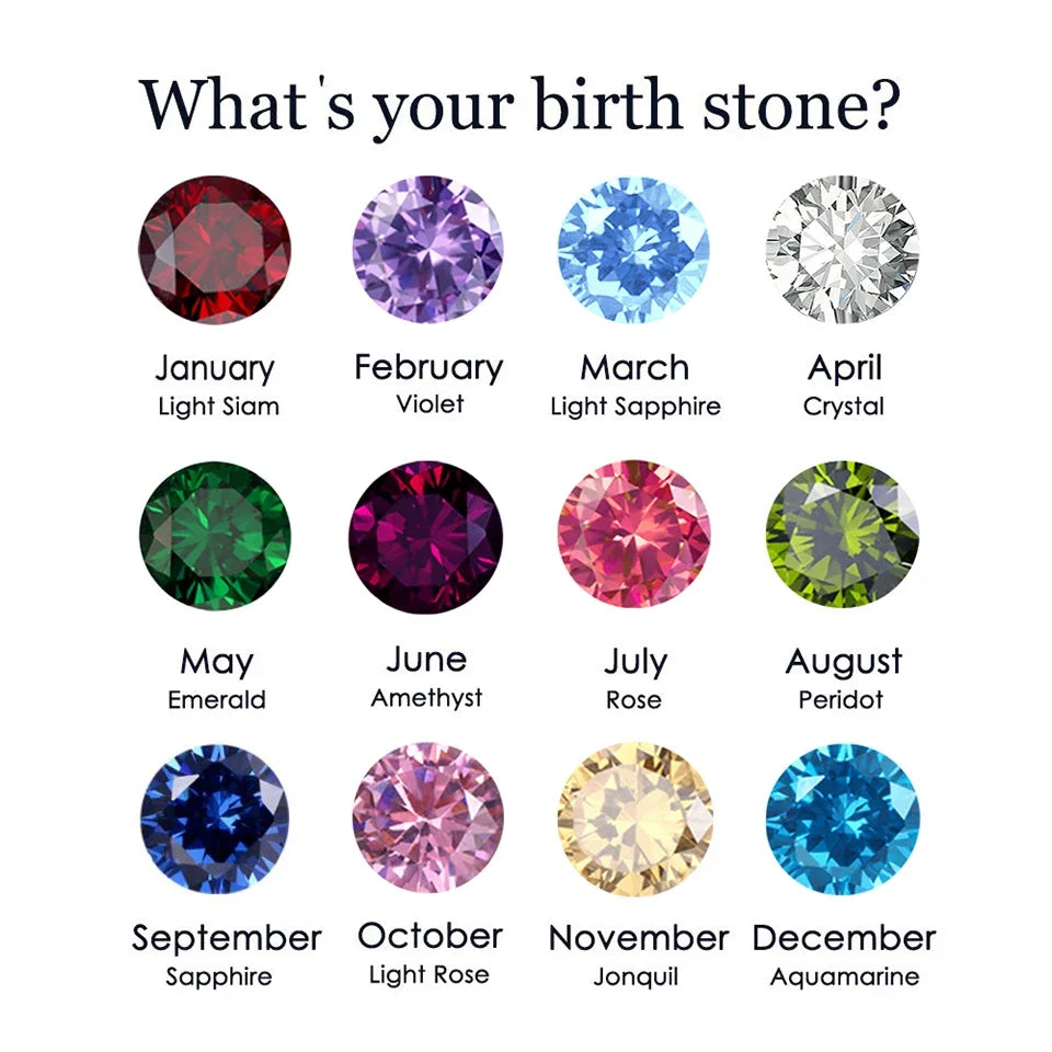 Single Diamond Birthstone Ring