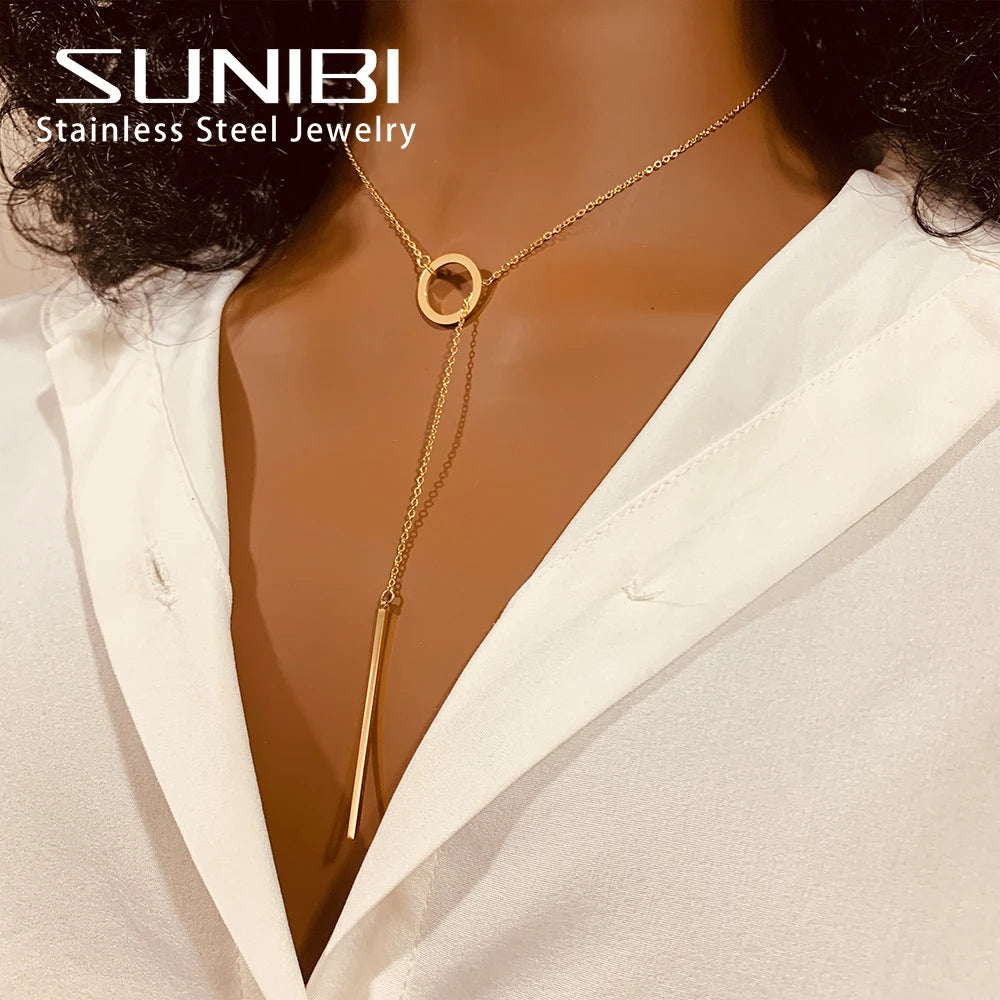 Personality Infinity Cross Pendant Necklace YX15473