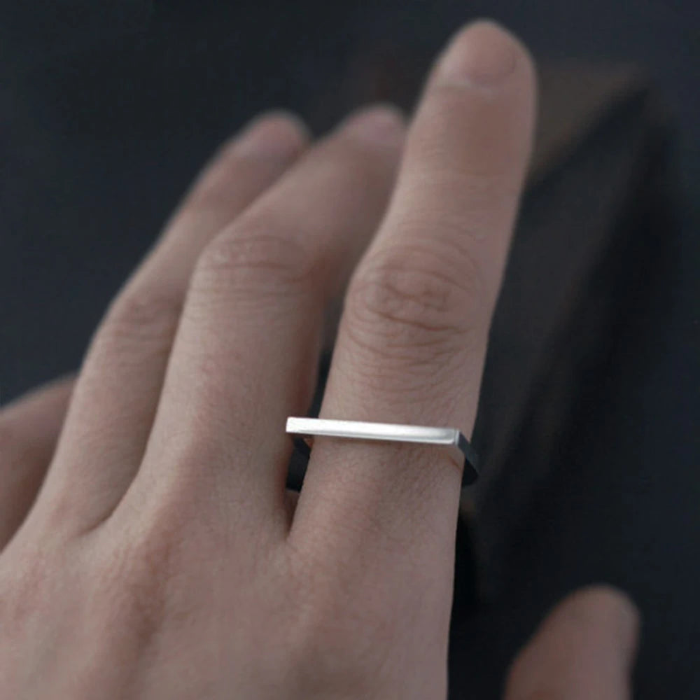 D Stainless Steel Ring for Woman