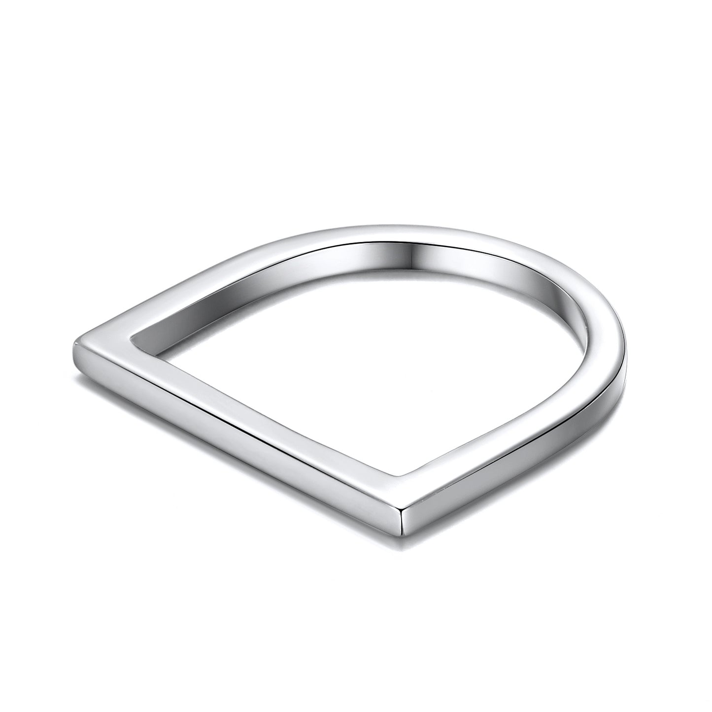 D Stainless Steel Ring for Woman