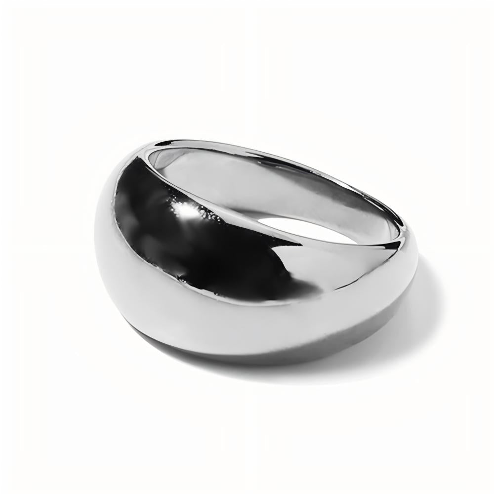 Simple Stainless Steel Ring for Women Ring