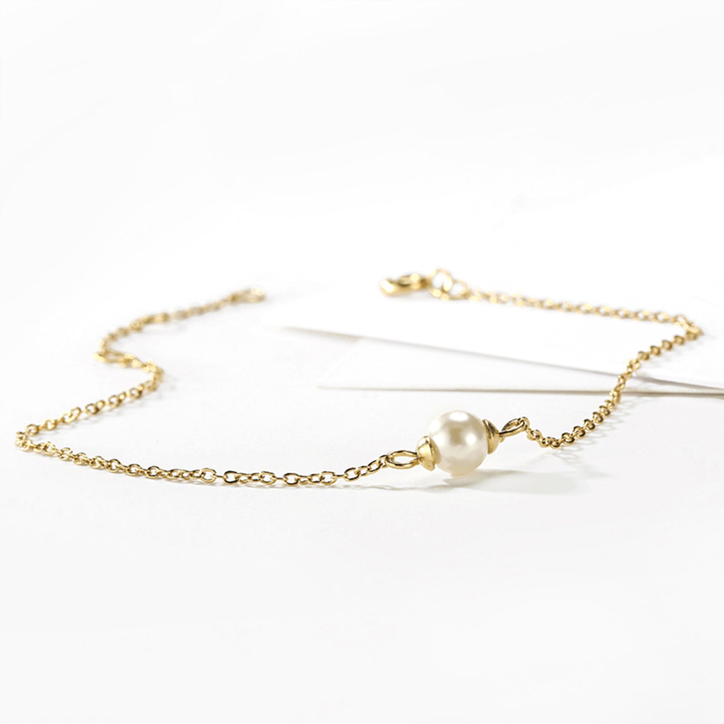 Sea Shell Pearl Ultra Thin Bracelet for Woman