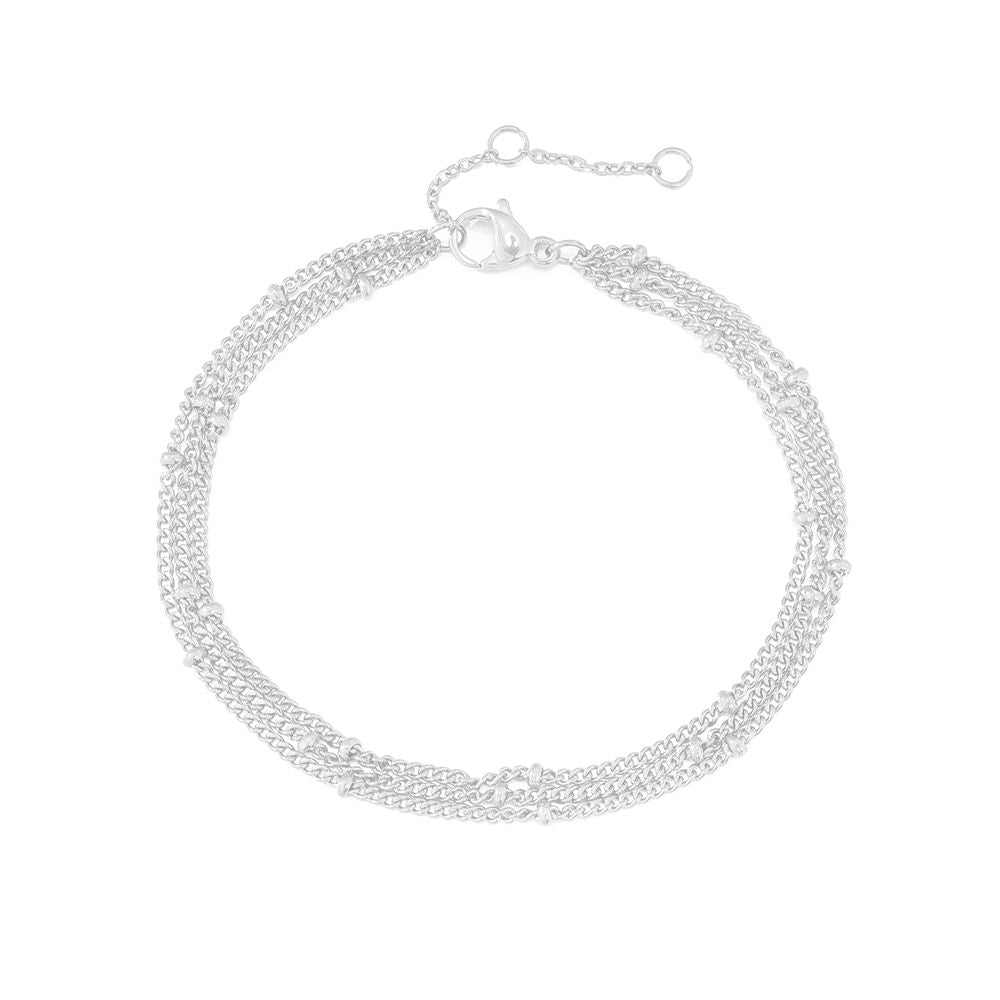 Layered Bead Chain Bracelet