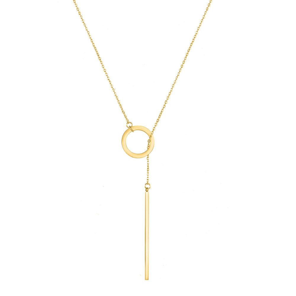 Personality Infinity Cross Pendant Necklace YX15473