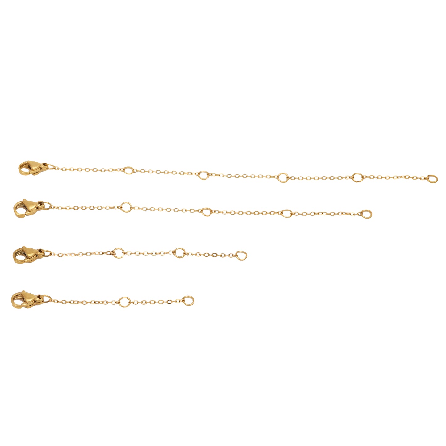 Extender chains for DIY necklaces and bracelets