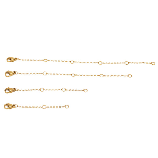 Extender chains for DIY necklaces and bracelets