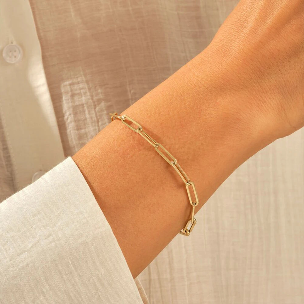 Stainless Steel Link Chain Bracelet