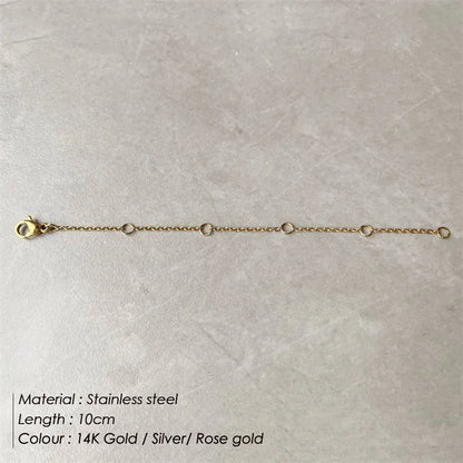 Extender chains for DIY necklaces and bracelets