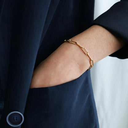 Stainless Steel Link Chain Bracelet