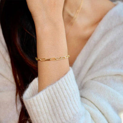 Stainless Steel Link Chain Bracelet
