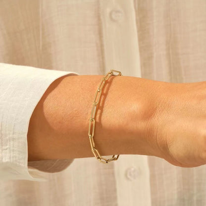 Stainless Steel Link Chain Bracelet