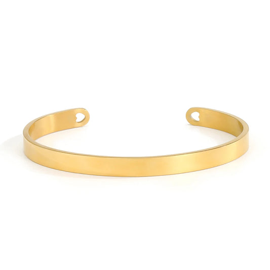 4mm/6mm Stainless Steel Bangle for Women