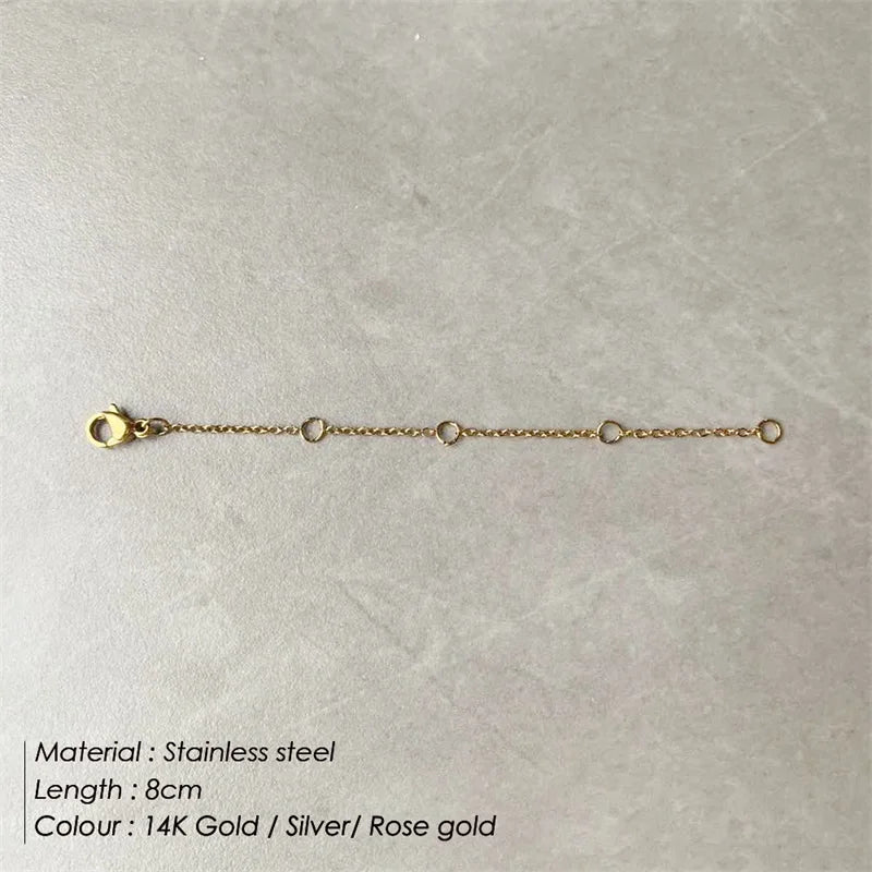 Extender chains for DIY necklaces and bracelets