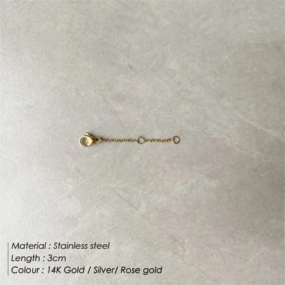 Extender chains for DIY necklaces and bracelets