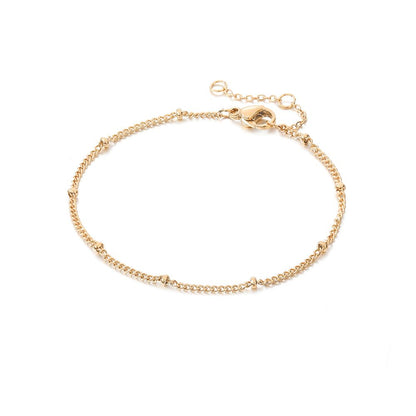Layered Bead Chain Bracelet