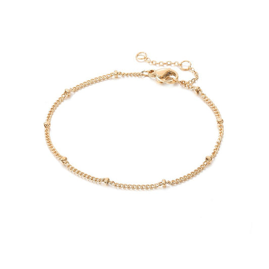 Layered Bead Chain Bracelet