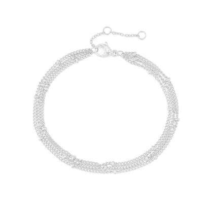 Layered Bead Chain Bracelet