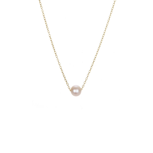 Pearl Pendant Dainty Choker Necklace for Women